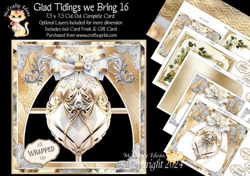 Glad Tidings We Bring 16 Cut-Out Card Mini Kit