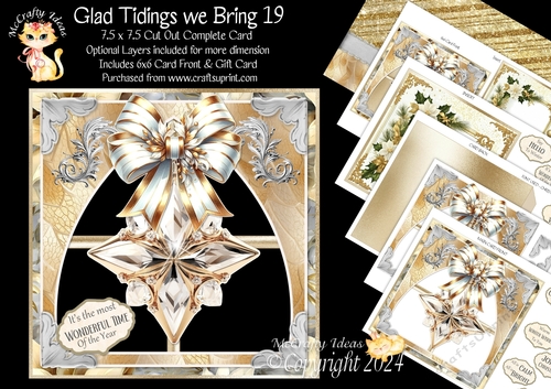 Glad Tidings We Bring 19 Cut-Out Card Mini Kit