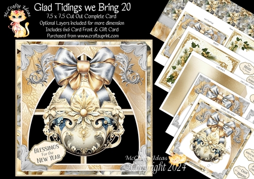 Glad Tidings We Bring 20 Cut-Out Card Mini Kit