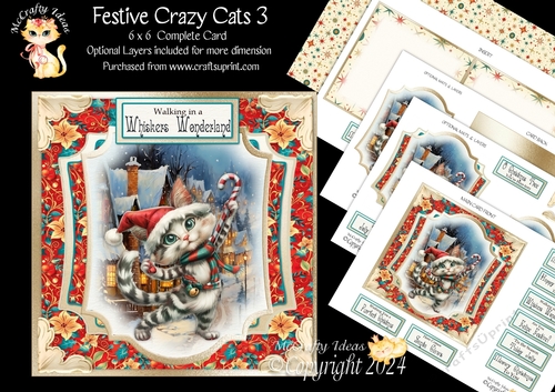 Festive Crazy Cats 3
