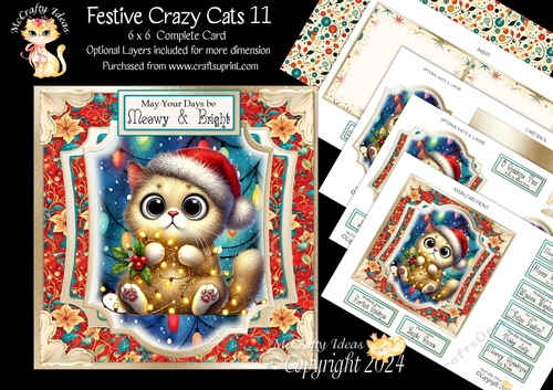 Festive Crazy Cats 11