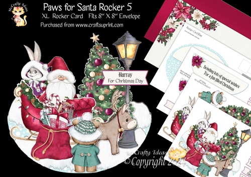 Paws for Santa Rocker 5