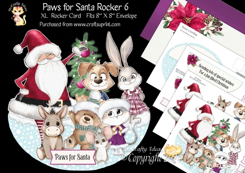 Paws for Santa Rocker 6
