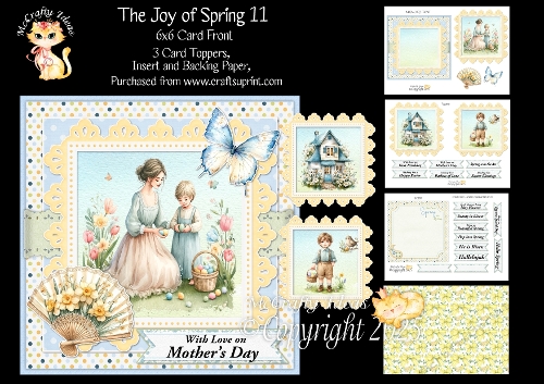 The Joy of Spring 11 6x6