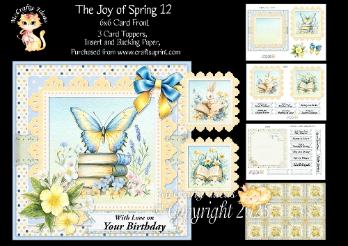 The Joy of Spring 12 6x6