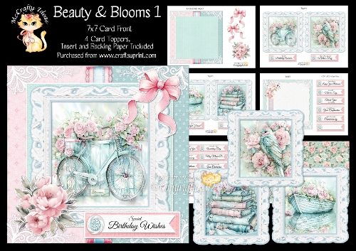 Beauty & blooms 1 7x7