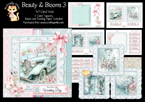 Beauty & blooms 3 7x7
