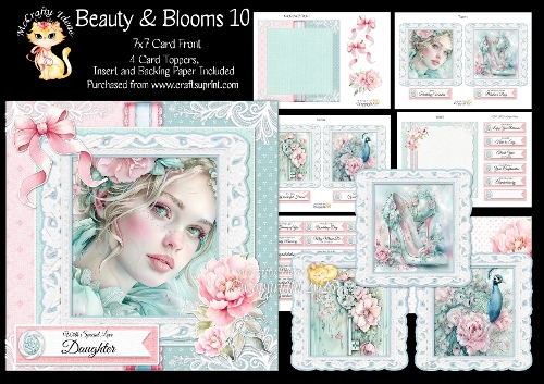 Beauty & blooms 10 7x7