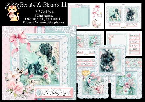 Beauty & blooms 11 7x7