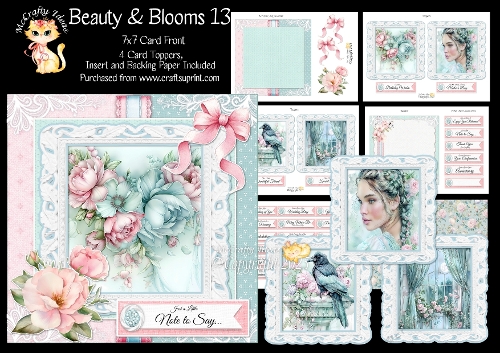 Beauty & blooms 13 7x7