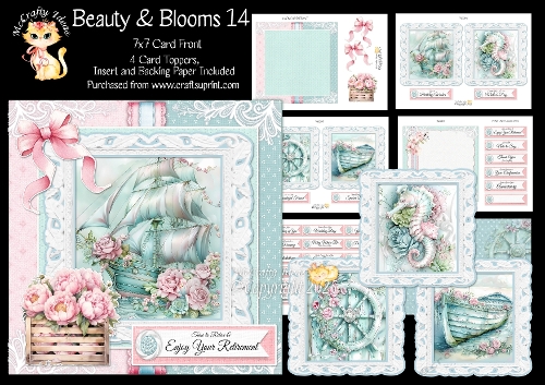 Beauty & blooms 14 7x7