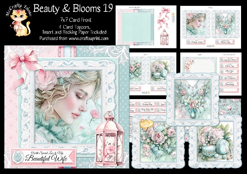 Beauty & blooms 19 7x7