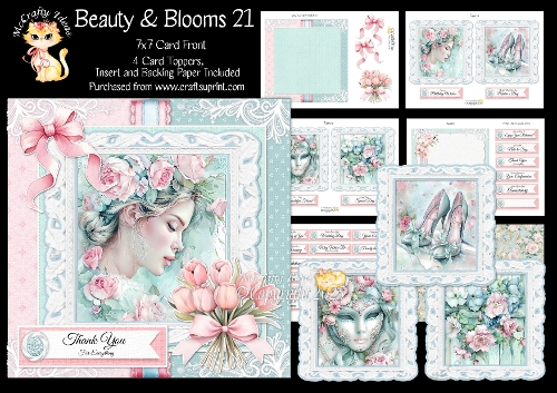 Beauty & blooms 21 7x7