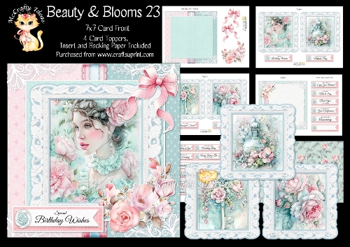 Beauty & blooms 23 7x7