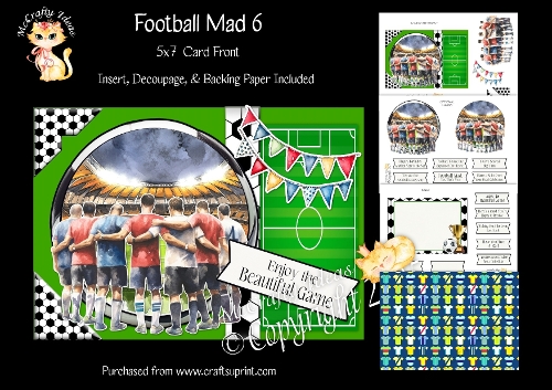 Football Mad 6 5x7