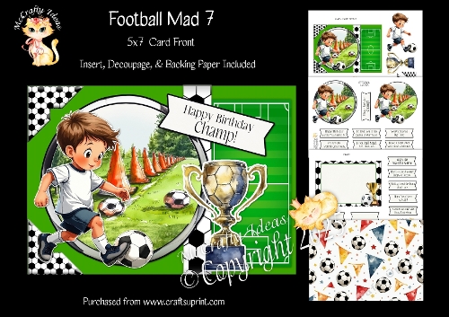 Football Mad 7 5x7