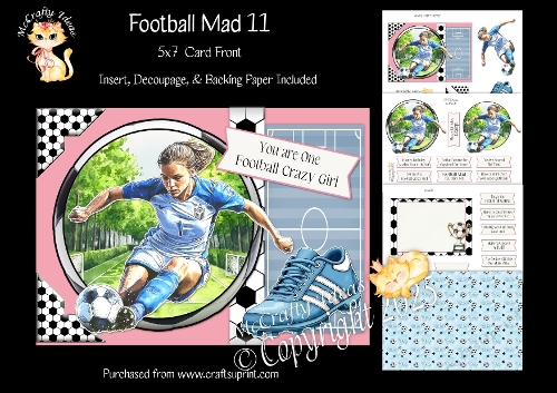Football Mad 11 5x7