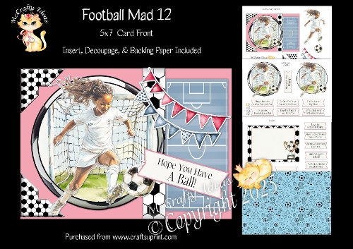 Football Mad 12 5x7