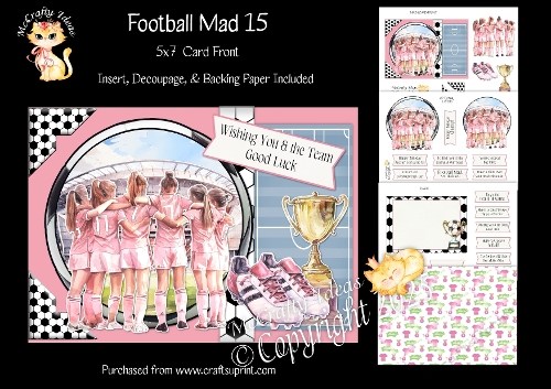 Football Mad 15 5x7