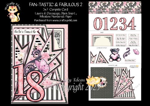 Fan-tastic & Fabulous 2 5x7