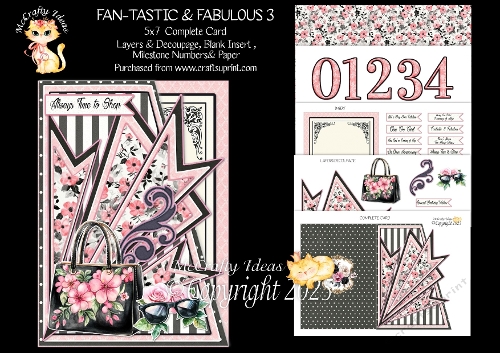 Fan-tastic & Fabulous 3 5x7