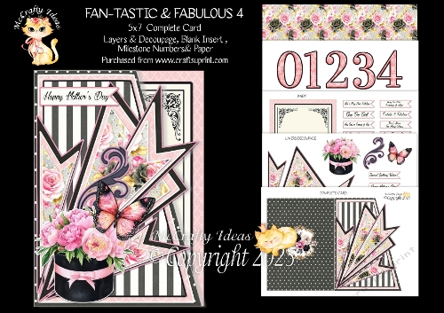 Fan-tastic & Fabulous 4 5x7
