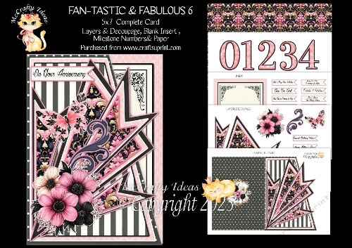 Fan-tastic & Fabulous 6 5x7