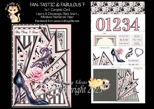 Fan-tastic & Fabulous 7 5x7