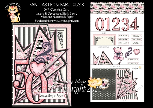 Fan-tastic & Fabulous 8 5x7