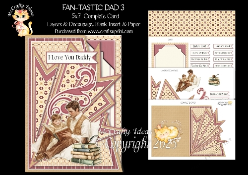 Fan-tastic Dad 3 5x7