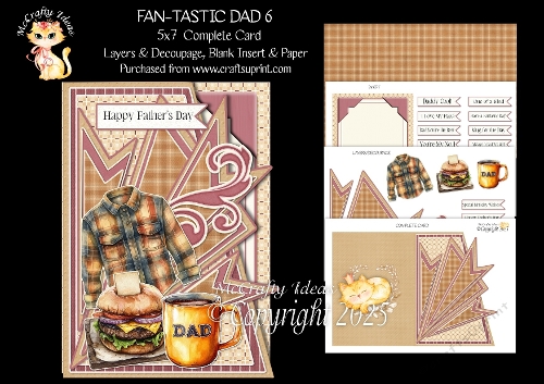 Fan-tastic Dad 6 5x7