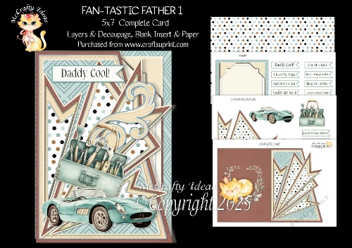 Fan-tastic Father 1 5x7