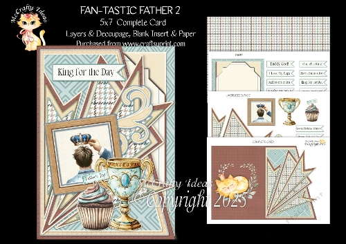 Fan-tastic Father 2 5x7