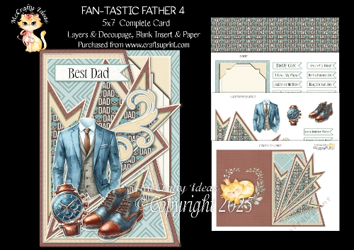 Fan-tastic Father 4 5x7