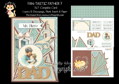 Fan-tastic Father 7 5x7