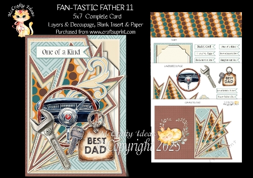 Fan-tastic Father 11 5x7