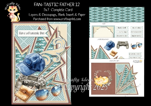 Fan-tastic Father 12 5x7