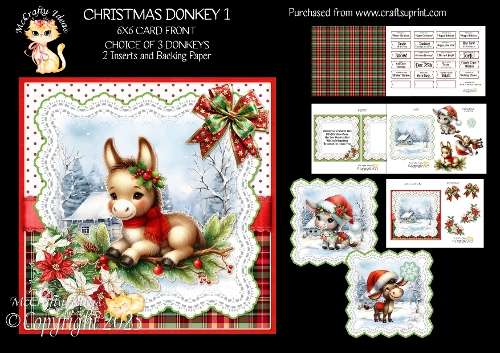 cup1384924_905 - Christmas Donkey 1