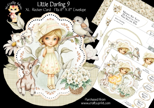 Little Darling 9 Rocker Card Mini Kit