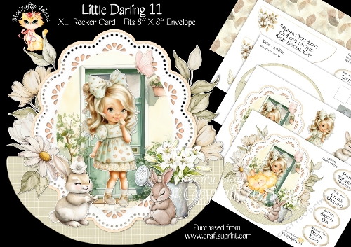 Little Darling 11 Rocker Card Mini Kit