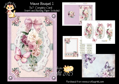 Mauve Bouquet 1