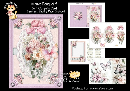 Mauve Bouquet 5