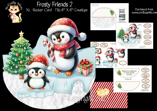cup1391434_905 - Frosty Friends 2 Rocker Card Mini Kit