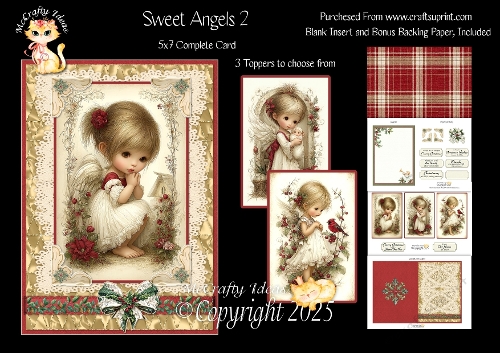 Sweet Angels 2 5x7 Mini Kit