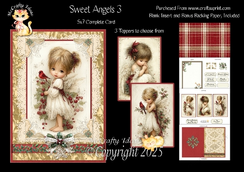 Sweet Angels 3 5x7 Mini Kit