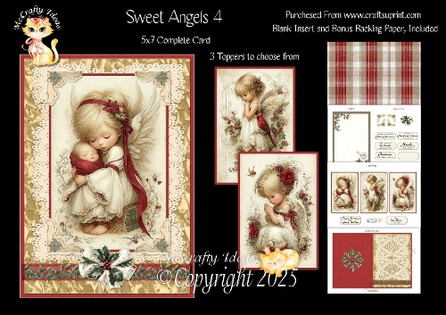 Sweet Angels 4 5x7 Mini Kit