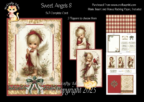 Sweet Angels 8 5x7 Mini Kit