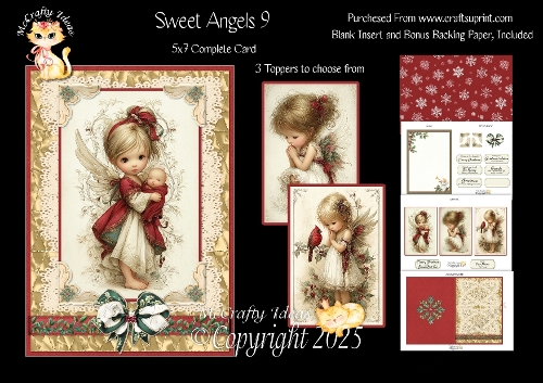 Sweet Angels 9 5x7 Mini Kit