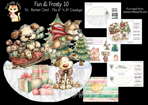 Fun & Frosty 10 Rocker Mini Kit