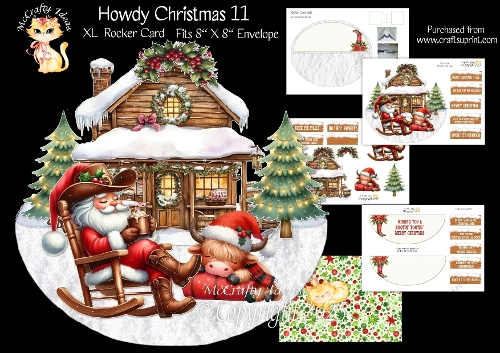 cup1414411_905 - Howdy Christmas 11 Rocker Mini Kit